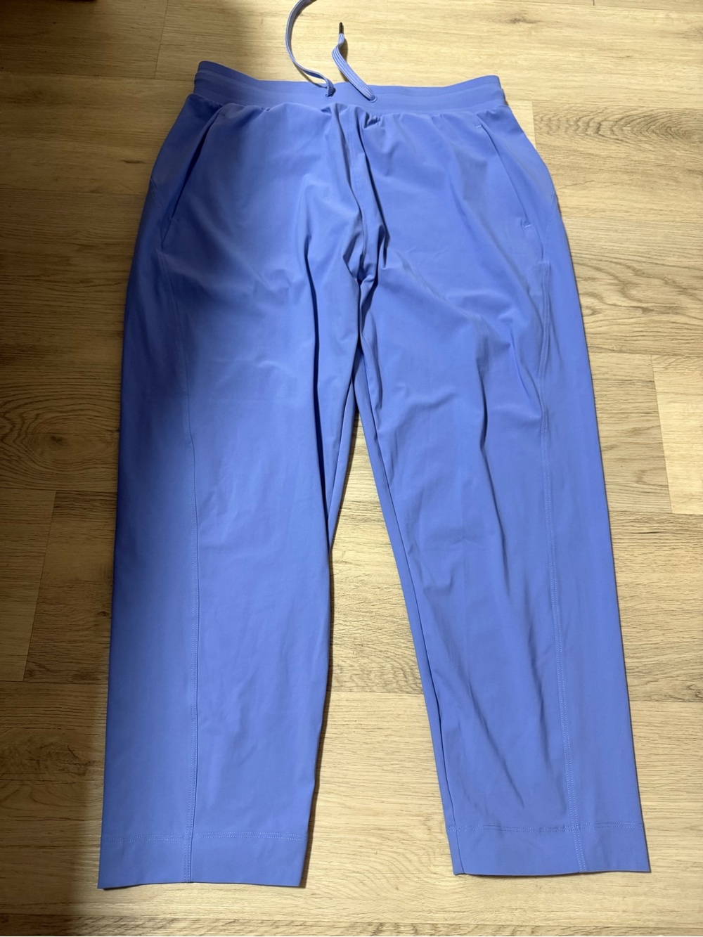Sweaty Betty Explorer Pants Size M US 8 Blue Lightweight Drawstring Joggers 23"